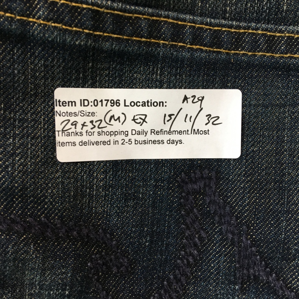 AG Adriano Goldschmied Mens Straight Jeans 29x32 - Picture 7 of 7